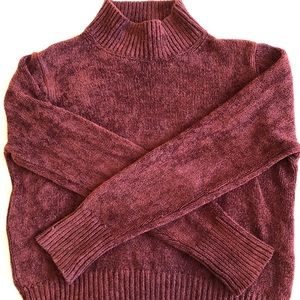 Aritzia Wilfred Corteta Sweater in Red Rust